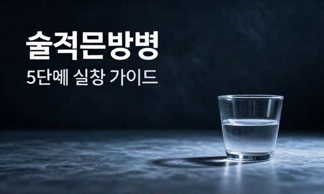 술끊는방법 관련 이미지 - 술끊는방법: 단주 성공률을 높이는 5단계 실천 가이드