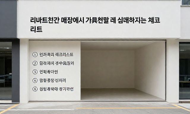 리바트천안 관련 이미지 - 리바트천안 매장에서 가구 선택할 때 실패하지 않는 체크리스트